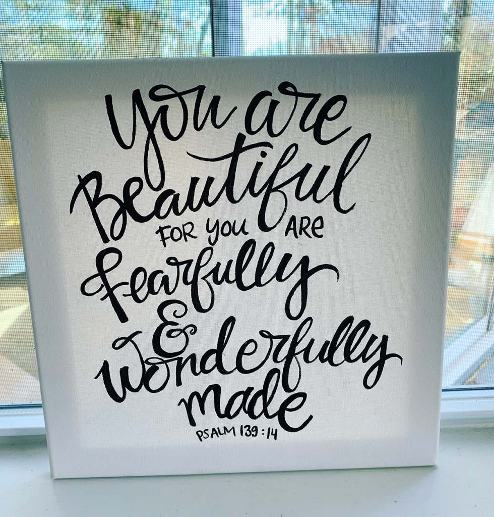 Fearfully And Wonderfully Made - Hand Created Wall Art - Magnolia Place